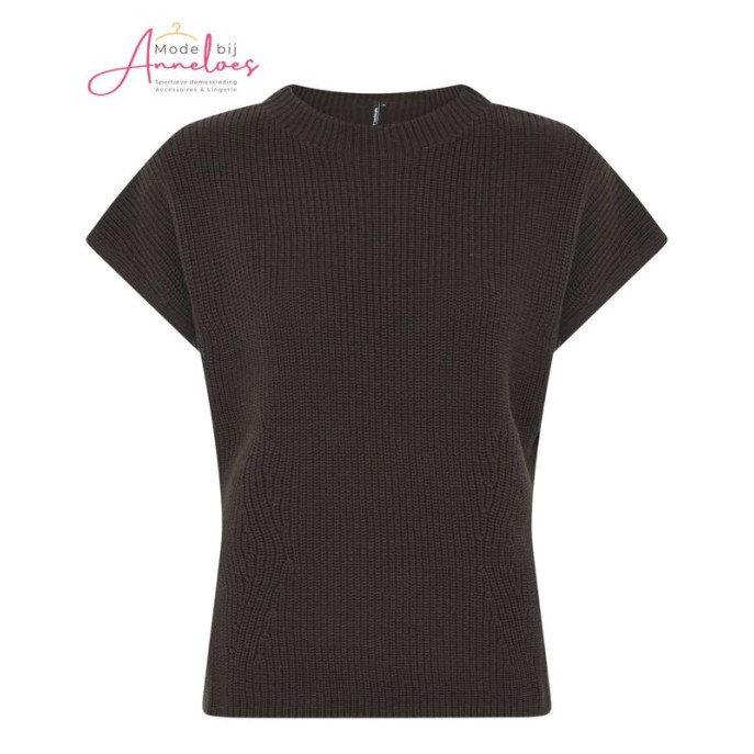 Soulmate Spencer Knit 10290 - Donker bruin Soulmate Spencer Knit 10290 - Donker bruin